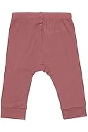Minymo Unisex Baby Bamboo Leggings, Rose Brown, 56