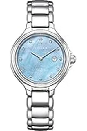 Citizen Analoog kwartshorloge voor dames met titanium armband EW2680-84N, , Eén maat, armband