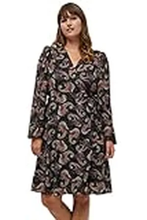 Peppercorn Dames Hensley Gigi Wrap Curve UK | Herfstjurken | Maat 24, , , 50 grote maten