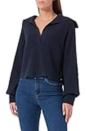 TOM TAILOR Dames Gebreide trui met kraag 1033052, , S