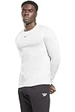 Reebok Heren Train T-shirt met lange mouwen, , M, , XS