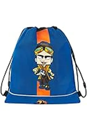 FRANCO COSIMO PANINI LYON GAMER - Rugzak voor meisjes en kinderen, met trekkoordsluiting en anti-verstikkingssysteem, geldig als sport- en kleuterschooltas, nuttige meisjesrugzak als schoolrugzak en vrije tijd, 35 x 42
