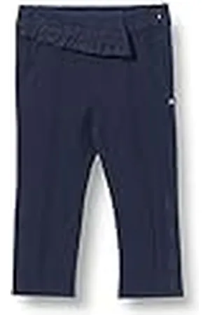 IKKS Netbroek marineblauw ruches baby meisje, , 18 Maanden