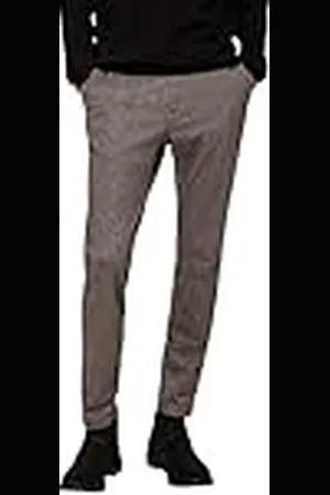 QS by s.Oliver Corduroy herenbroek, Phoenix Straight Leg Brown, 34, , 34W x 34L