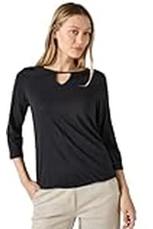 CECIL Damesshirt met lange mouwen en cut-, , XS