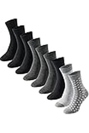 Schiesser Dames 9 Pack Sokken Kousen - Voordeelverpakking, Zwart, 39-42, , 39-42 EU