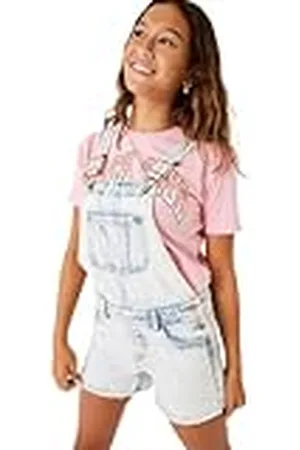Garcia Kids Meisjes Jumpsuits Jumpsuit Lichtblauw Denim, 176, , 176 cm