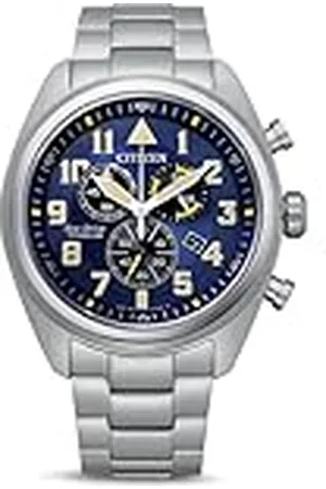 Citizen Heren Chronograaf Eco-Drive polshorloge titanium, , Eén maat, armband