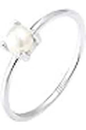 Elli Ring Dames Eenzaam met zoetwater gekweekte parel in 925 Sterling