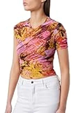 Pinko TIRESIA Top Retina Chemical Sea Print, , XS