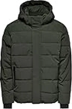 Only & Sons Onscayson Puffa OTW Pufferjas voor heren, Peat, L, , L