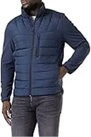 TOM TAILOR Uomini Hybride gewatteerde jas 1031781, , M