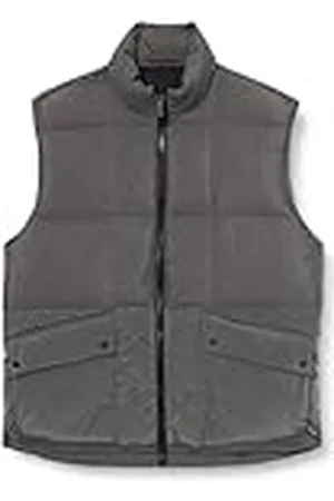 Armani Exchange Heren The Grid, Back geborduurd logo, Gilet Style Down Waistcoat, , S