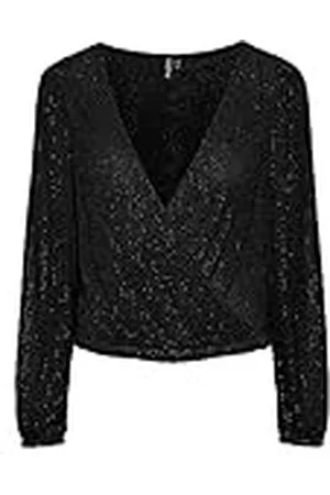 Pieces® Pcdelphia Ls New Wrap Top met lange mouwen voor dames, , M