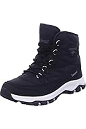 KangaROOS Dames K-FW Bonnie sneeuwlaarzen, Jet Black/White, 37 EU, , 37 EU