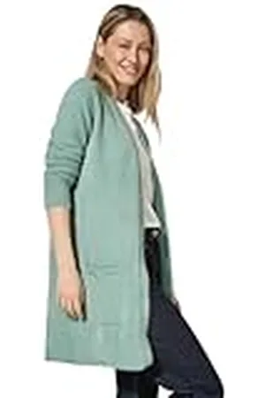CECIL Cardigan met lange veren, , M
