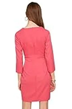 Trendyol Dames Woman Mini Bodycon Crew Neck Woven Dress, , 40