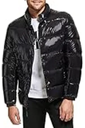 Calvin Klein Heren Snap Front Puffer Jack, , Groot