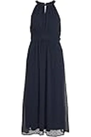 VILA Dames Viedee S/L Halslijn Midi Dress/Dc/Ka avondjurk, , 44