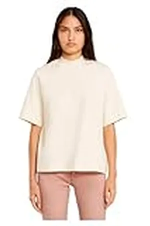 G-Star Moto Logo Mock Top T-shirt voor dames, , S