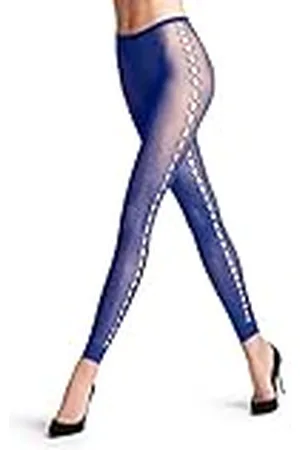 Falke Supersize Net Vrouwen Legging Duurzaam Beige Blauw Roze Zwart half ondoorzichtig gedessineerd 1 Stuk