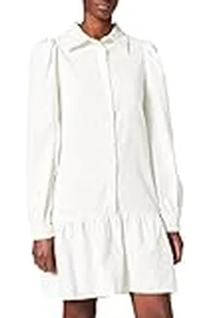 NA-KD Dames Corduroy Mini Jurk Casual