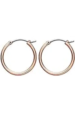 Fossil Rose Gold-Tone stalen hoepels
