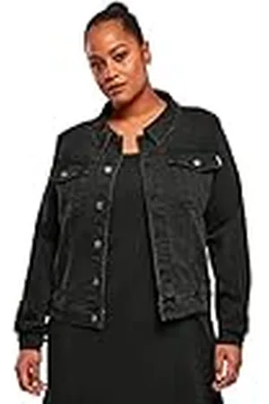 Urban classics Organisch denim jack voor dames, , M