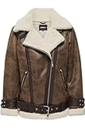ONLY ONLOLYMPIA kunstleren jas voor dames, , M