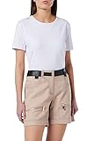 Pinko SchILLA Shorts boor met leer, , 46 NL