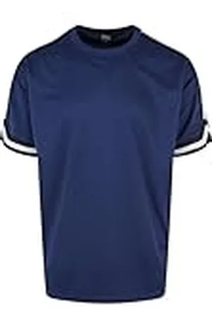 Urban classics Oversized Stripes Mesh Tee T-shirt voor heren, , XL