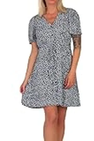 VERO MODA Dames Vmalba Ss Short Dress WVN Ga Noos Jurk, , XS