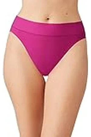 Wacoal Dames at Ease Hi Cut Brief Panty Slip, , XXL