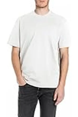 Replay Basic T-shirt voor heren, ronde hals, korte mouwen, , XXL