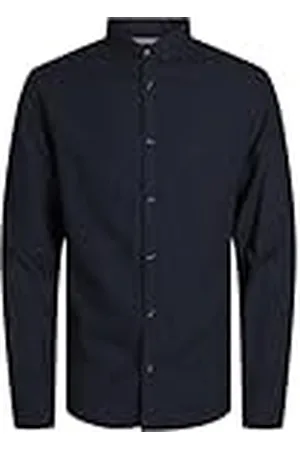 JACK & JONES JPRCCMAZE Linen Shirt L/S Button Down, , XL