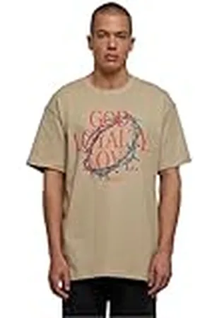 Mister Tee Upscale Uniseks T-shirt God Loyalty Love Oversize Tee, uniseks T-shirt met opdruk, oversized fit, katoen – print T-shirt, grafisch T-shirt, , L