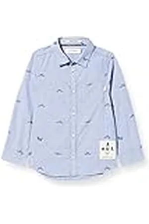 Scotch&Soda Jacquard shirt met lange mouwen voor jongens.