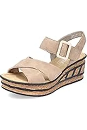 Rieker 68163 Plateausandalen voor dames, , 42 EU