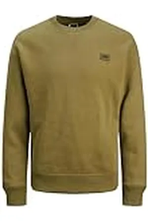 JACK & JONES Jcoclassic Twill Sweat Crew Neck N Pls Pullover voor heren, , 4XL