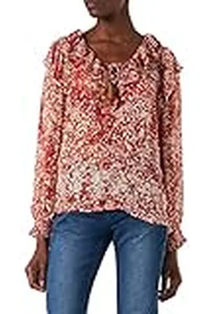 Cream Crleona Damesblouse, , 44