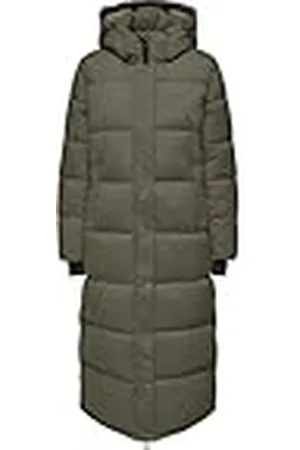 ONLY Dames Onlann Premium Puffer Coat X-Long OTW mantel, , XS