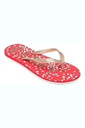 Roxy Tahiti VII damessandalen, rood/goud, 40 EU, , 40 EU