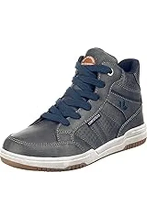 LICO Slade Jongens Hoge sneakers, Grijs/marineblauw, 33 EU