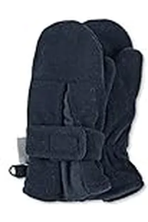 Sterntaler Uniseks fleece voor kinderen, effen wanten, , 1