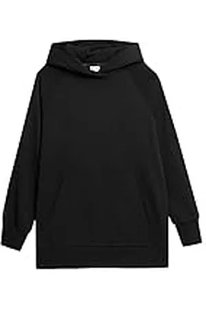 4F Sweatshirt F0955 Deep Black M voor dames, , M