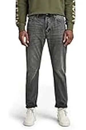 G-Star Raw heren Jeans Triple A Straight ,Grijs (Worn in Tin Restored C526-C944),31W / 32L