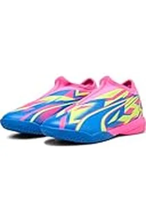 PUMA Unisex Ultra Match Ll Energy It+mid Jr voetbalschoen voor kinderen, , 4 UK