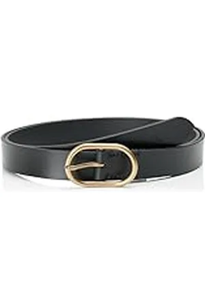 Calvin Klein 8719965074583 Vrouwen CASUAL CENTER PIN GESP 25MM LV04K7010G vaste riem, zwart (zwart/getrommeld goud), 95, , 95