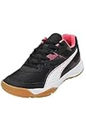 PUMA Solarflash Ii Indoor sportschoen uniseks-volwassene, Black Fire Orchid White Gum, 44 EU