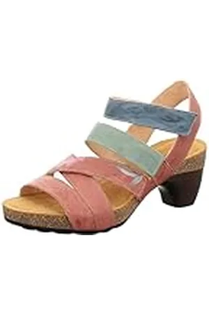 Think! Dames Traudi_3-000301 duurzame slingback sandaal met hak, 5010 Candy/Combi, 40 EU, , 40 EU